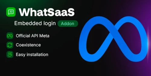 WhatSaaS Meta Cloud — Official WhatsApp Cloud API with One-Click Embedded Signup (Add-on)