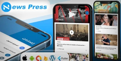 NewsPress - Full Flutter Wordpress App