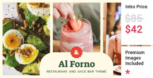 Al Forno - Restaurant and Juice Bar Theme