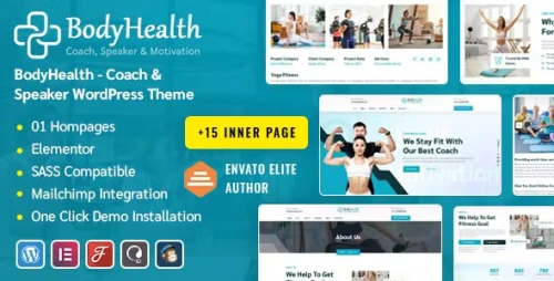 BodyHealth - Fitness & Workout WordPress Theme
