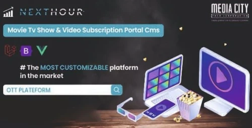 Next Hour - Movie Tv Show & Video Subscription Portal Cms