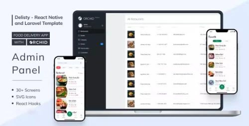 Mesio - Food Delivery App with Laravel Orchid Admin Panel - CLI 0.70.6