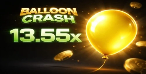 Balloon Crash - HTML5 Casino Game Tamplet