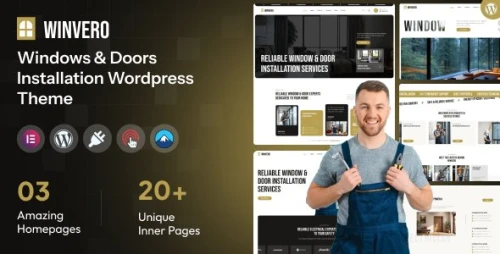Winvero - Windows & Doors Services WordPress Theme
