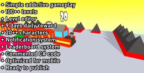 Unity Game Template - Snaky Race