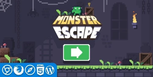 Monster Escape - HTML5 Game
