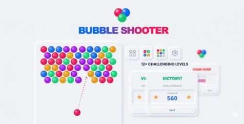 Colorful Bubble Shooter | HTML5 Game