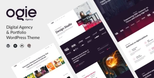 ogie - AI Agency & Portfolio WordPress Theme
