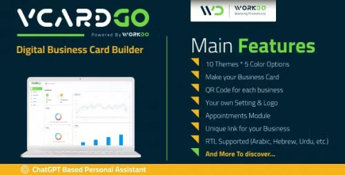 vCardGo - Digital Business Card Builder