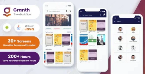 Granth - Android Ebook App + Admin panel