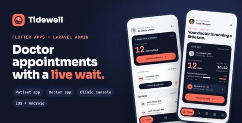Tidewell | Flutter Doctor Appointment App With Live Wait
