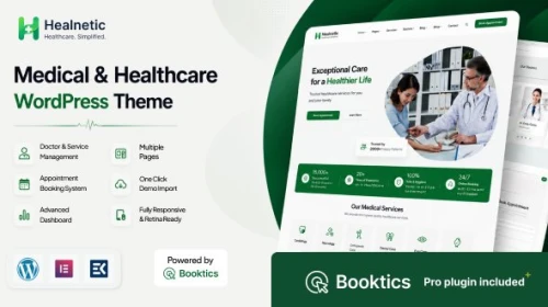 Healnetic - Medical & Healthcare WordPress Theme