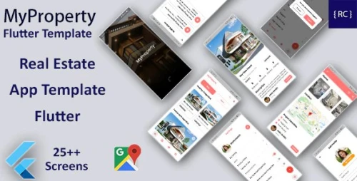 Real Estate Android App + Real Estate iOS App Template - React Native - MyProperty
