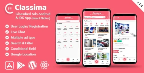 Classima - Classified ads Android &amp; iOS App