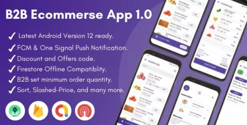 Aladdin Express - Android B2B Ecommerse App + Admin Panel