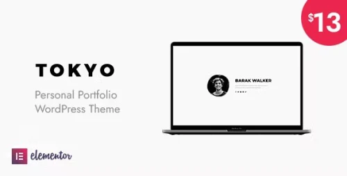 Tokyo - Personal Portfolio WordPress Theme