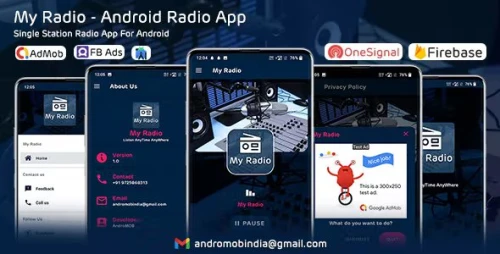 My Radio - Android Radio App (Single Station)