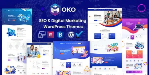 Moko - Creative Digital Agency WordPress Theme