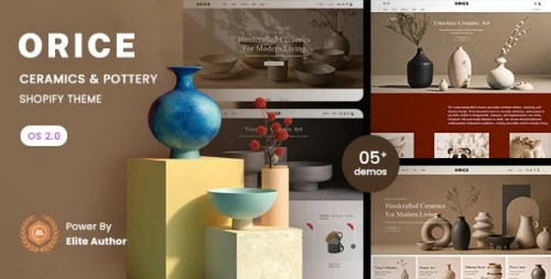 Orice - Ceramics and Pottery Shopify 2.0 Theme
