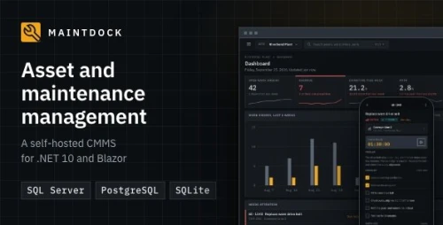 MaintDock | Asset and Maintenance Management CMMS