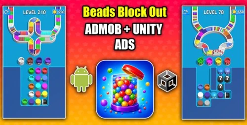 Beads Block Out Game 3D Unity Game Source Code
