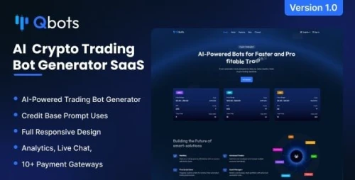 Qbots – AI Powered Crypto Trading Bot Generator