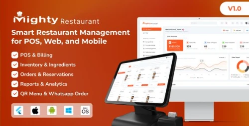 Mighty Restaurant - Restaurant Management System