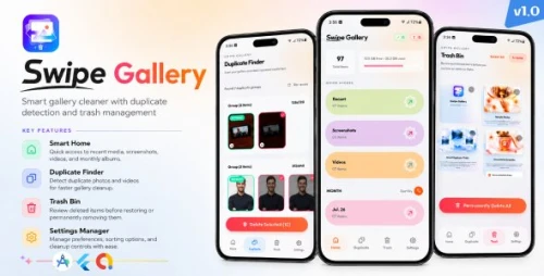 SwipeGallery | Swipe to Clean Photos and Videos Flutter App