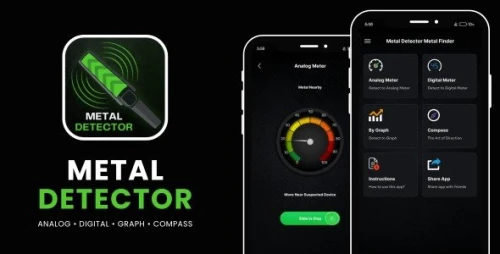 Metal Detector Metal Finder with AdMob Ads Android