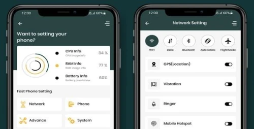 Fast Phone Settings - Phone Settings - Quick Settings