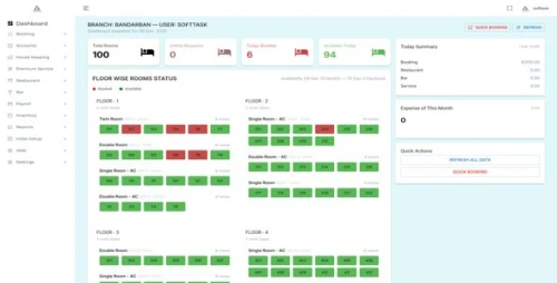 HOTEL MANAGEMENT SOFTWARE & WEBSITE