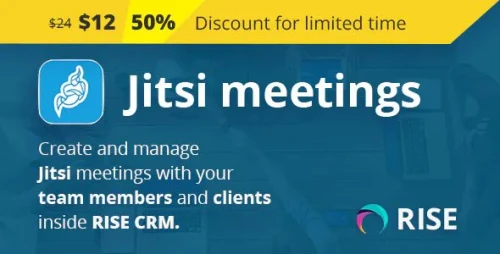 Jitsi Integration for RISE CRM