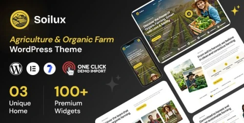 Soilux - Organic Farm WordPress Theme