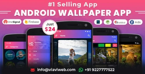 Android Wallpapers App (HD, Full HD, 4K, Ultra HD Wallpapers)