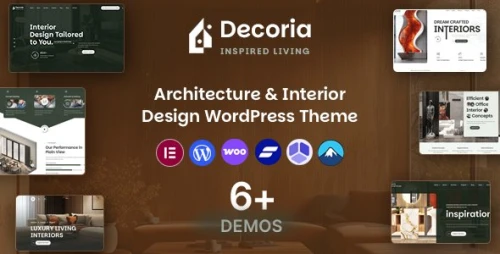 Decoria - Architecture and Interior Design WordPress Theme