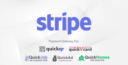 Stripe Payment Plugin For QuickCMS
