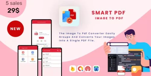 Smart PDF : IMAGE To PDF Converter - Admob integrated