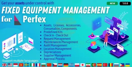Fixed Equipment Management module for Perfex CRM