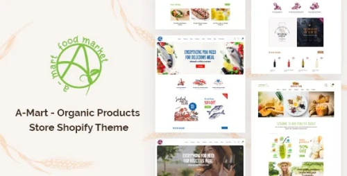 A-Mart - Organic Products Store Shopify Theme