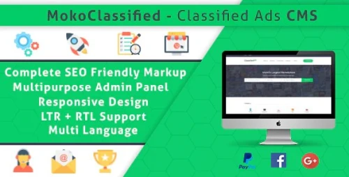 MokoClassified - Advanced Buy/Sell Classified Ads CMS Script