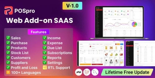 POS Pro - Advanced POS & Inventory Management System add-on | POS SaaS Solution