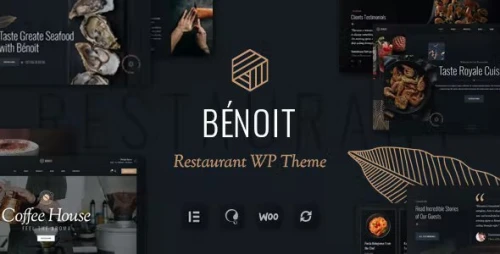 Benoit - Restaurants & Cafes WordPress Theme
