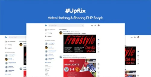 Upflix - Video Hosting & Sharing PHP Script