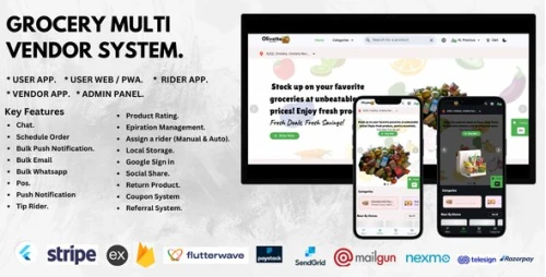Olivette - Multivendor Grocery System