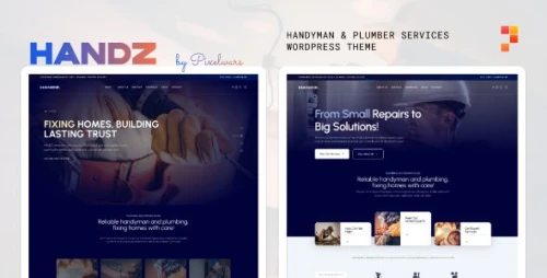 Handz - Handyman & Plumber Repair WordPress Theme