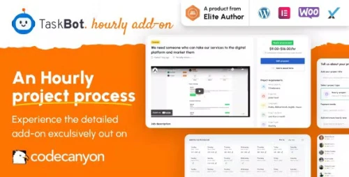 Taskbot addon - An Hourly Project Posting Extension