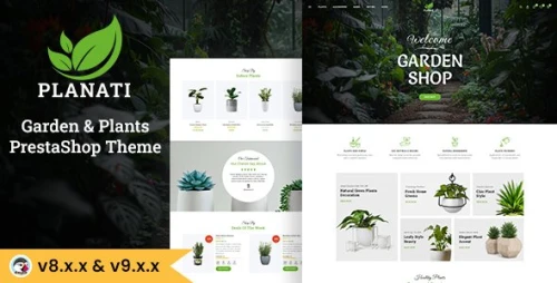 Planati - Flower Nursery Plants and Gardening Prestashop Theme