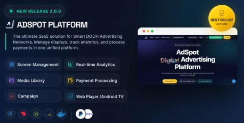 ADSPOT | Digital Signage Advertising Platform App