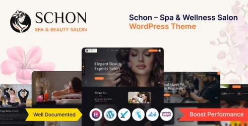 Schon – Spa & Wellness Salon WordPress Theme