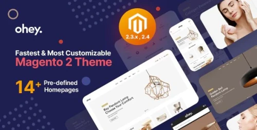 Ohey - Multipurpose Sections Magento 2 Theme